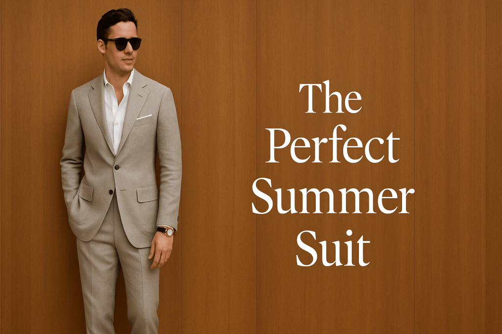 The Perfect Summer Suit: A Timeless Essential for Every Capsule&nbsp;Wardrobe